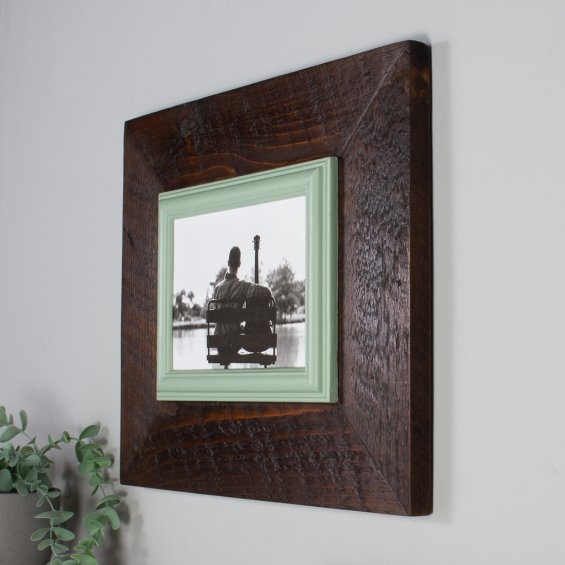 Reclaimed Timber Picture Frame Wedding Gift Idea 3