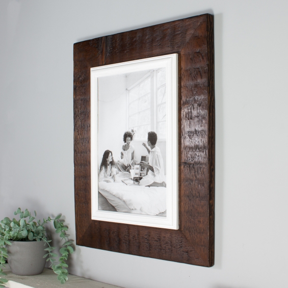 Reclaimed Timber Picture Frame Wedding Gift Idea 6jpg