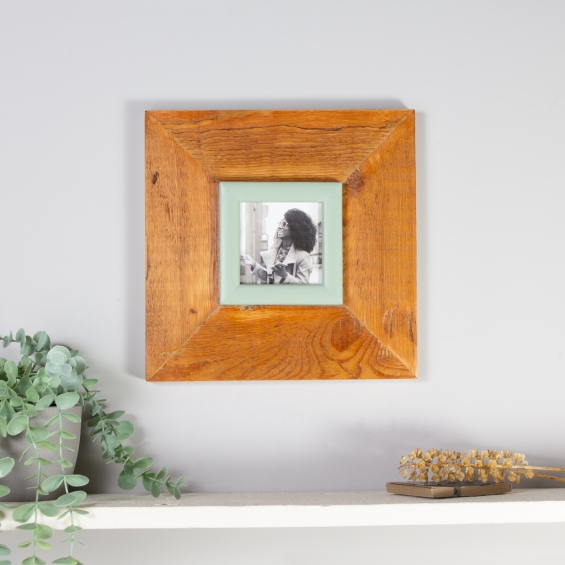 Reclaimed Wooden Photo Frame Handmade In The UK 1jpg