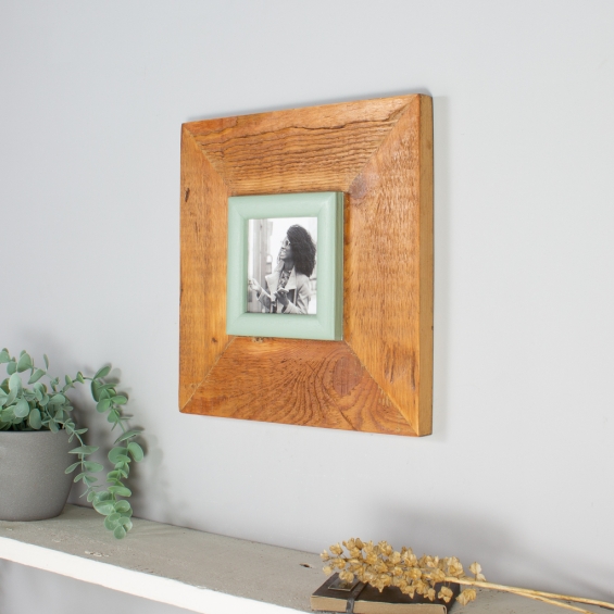 Reclaimed Wooden Photo Frame Handmade In The UK 3jpg