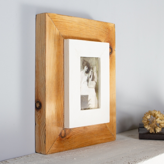 Reclaimed Wood Miniature Photo Frame