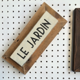 'Le jardin' is at the heart of our family