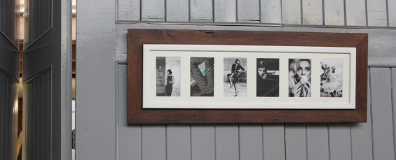 Reclaimed Wooden Multi Aperture Photo Frame