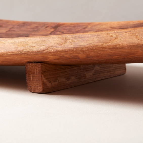 Reclaimed Oak Serving Platter Large