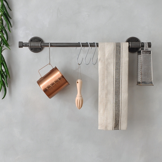 Industrial Kitchen Pan Rail