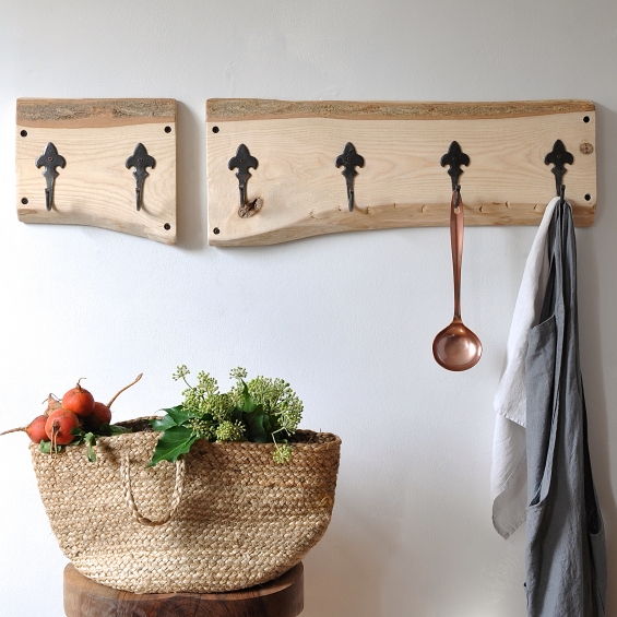 Country Cottage Two Piece Coat Hook