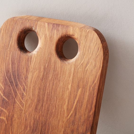 Reclaimed Oak Egg And Breakfast Board