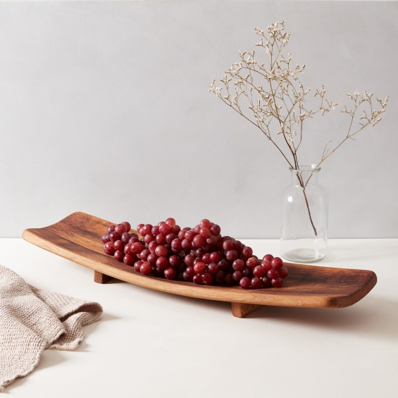 Reclaimed Oak Serving Platter Large
