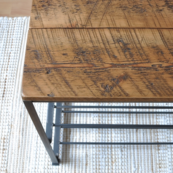 Hampstead Industrial Storage Bench