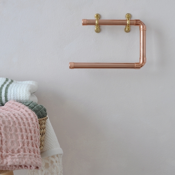 Copper Toilet Roll Holder