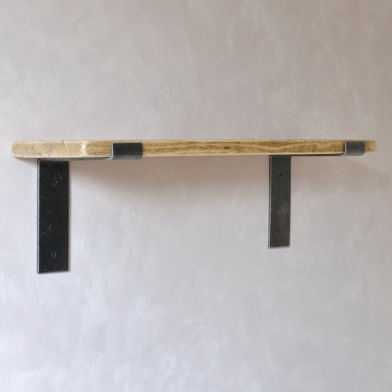 Dulwich Industrial Wood And Steel Shelf
