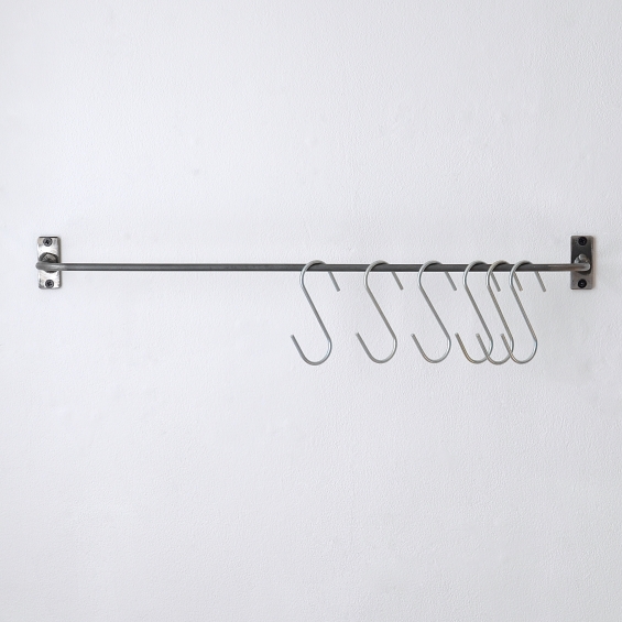 Kitchen Storage Rack With Hooks