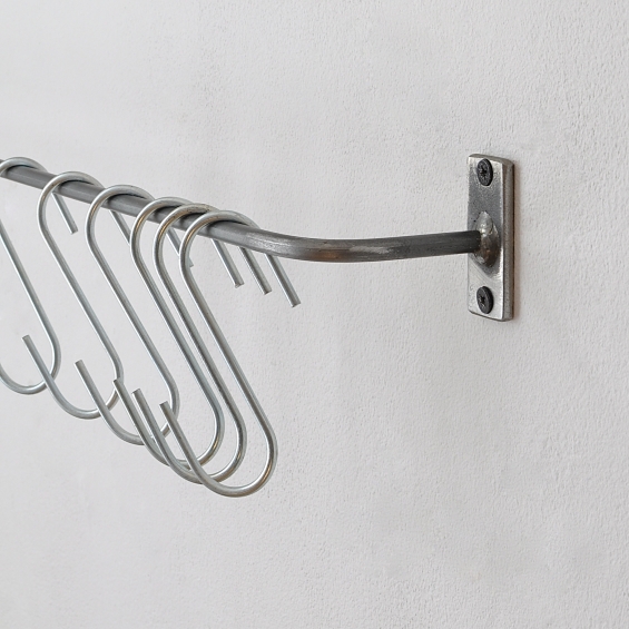Kitchen Storage Rack With Hooks
