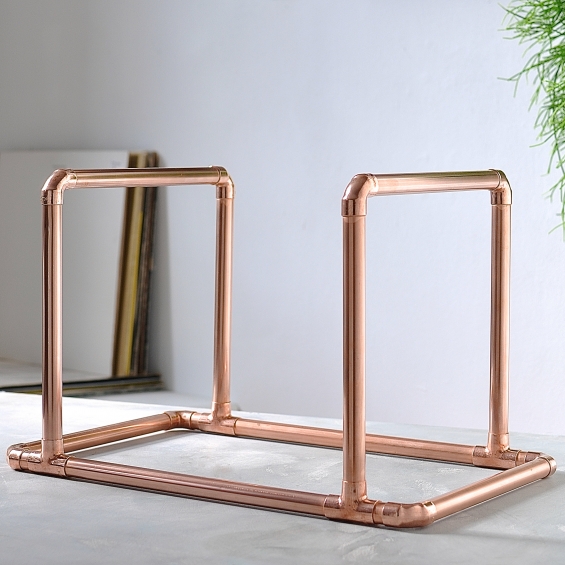 Copper Vinyl Record Holder