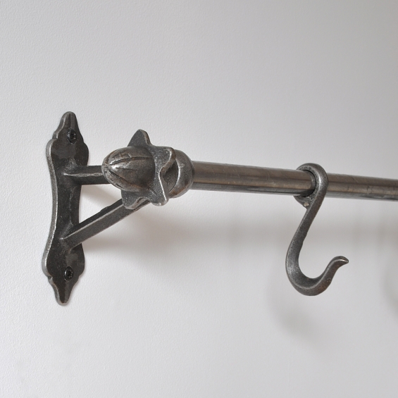 Victorian Four Hook Storage Rail