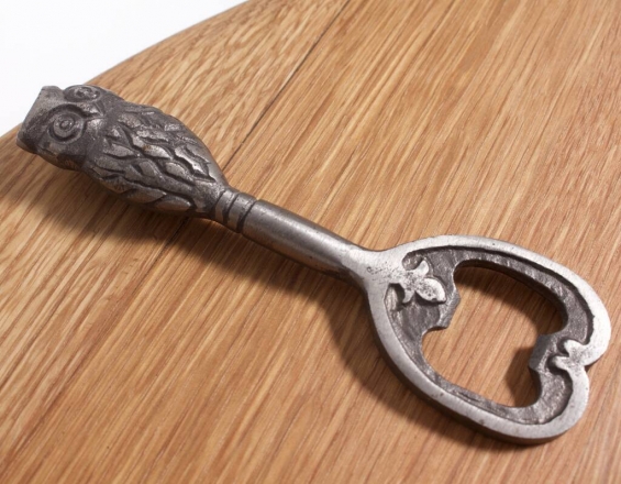 Owl bottle opener handheld 