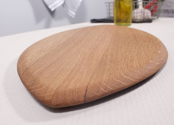 Reclaimed Oak Chopping Board Oval