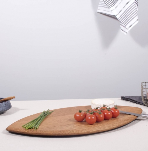 Reclaimed Oak Chopping Board Oval