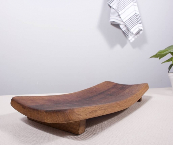 Reclaimed Oak Serving Platter