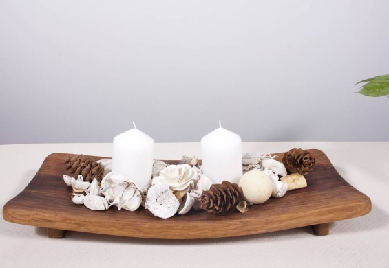 Reclaimed Oak Serving Platter