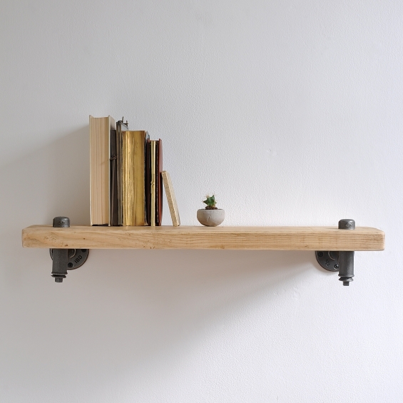 Railroad Industrial Pipe Shelf