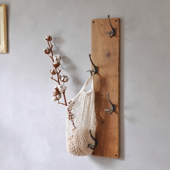 Reclaimed Vertical Coat Hook