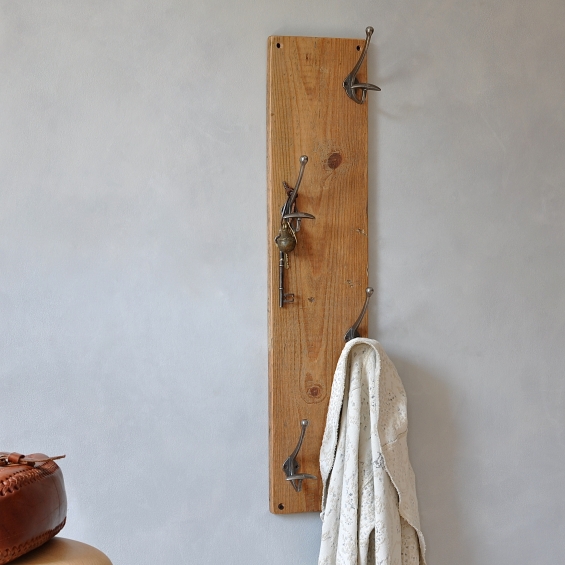 Reclaimed Vertical Coat Hook