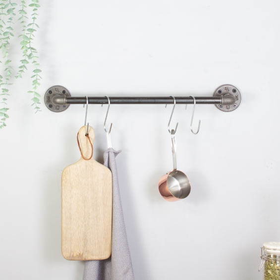 Industrial Kitchen Storage Rail