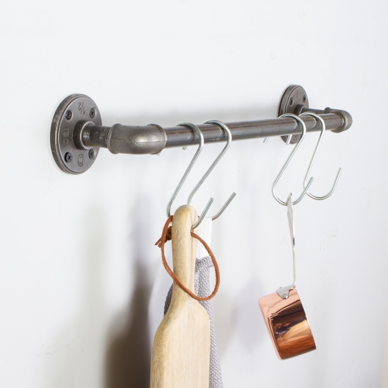 Industrial Kitchen Storage Rail