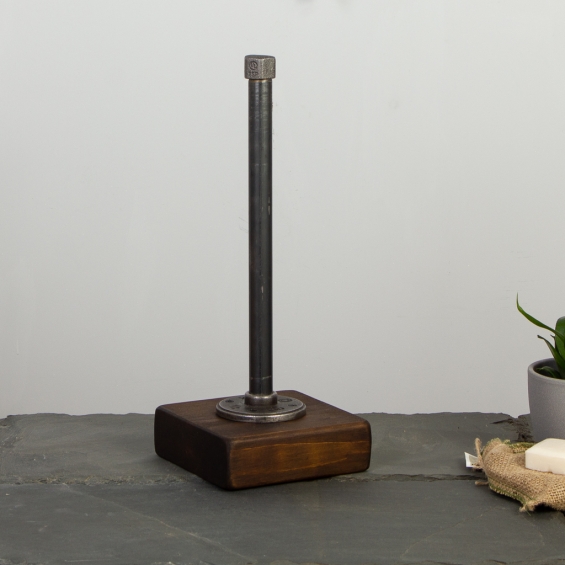 Industrial Steel Kitchen Roll Holder