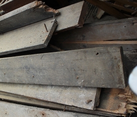 Victorian boards just arrived with lots of nails to remove