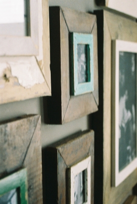 Our photo wall.