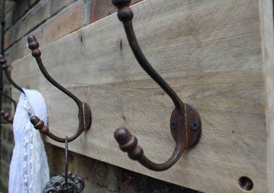 Reclaimed Wooden Acorn Hat And Coat Hook