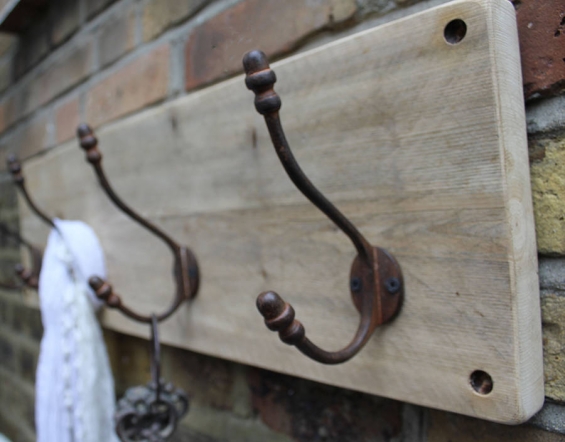 Reclaimed Wooden Acorn Hat And Coat Hook